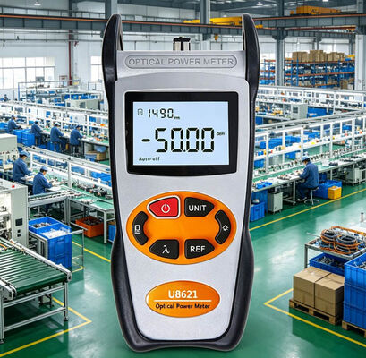 Tamanho: 200×90×50 mm, Resolução do ecrã: 0,01 dB, medidor de potência óptica