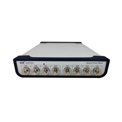 2 / medidor de poder ótico 850nm de 4/8 canais a 1700 nanômetro