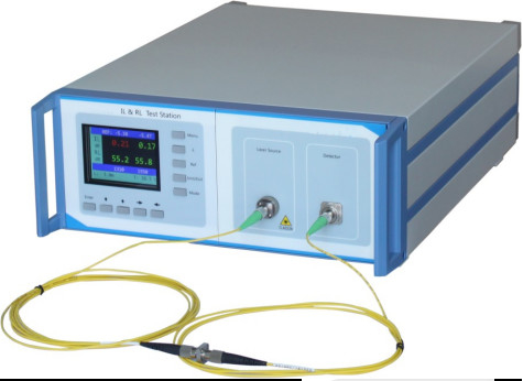 Medidor ótico traseiro de enrolamento 1310nm 1550nm da perda do retorno da tomada livre