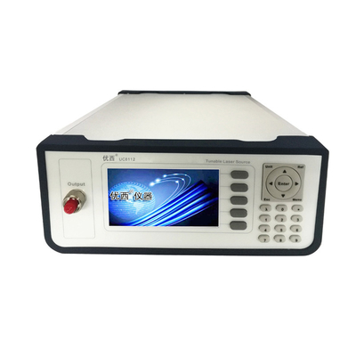 Elevada precisão de ajustamento do comprimento de onda Desktop da fonte de laser ajustável