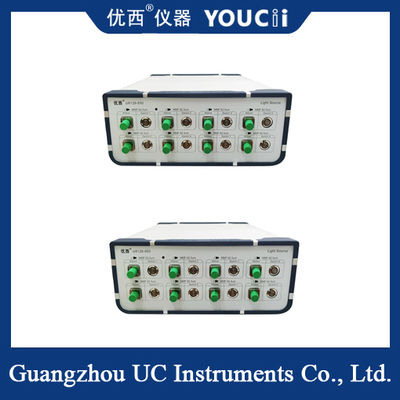 850 nm Fonte de luz de ponto coaxial multimodo com interruptor independente