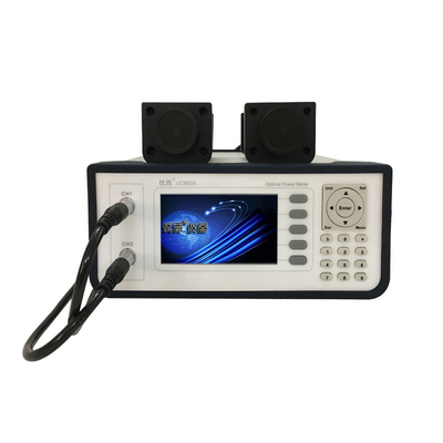 Medidor de poder ótico 1200nm da fonte de laser do canal dobro a 1610nm